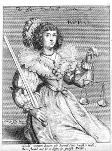 A woman with some weighing scales, representing justice. (Wikimedia/Creative Commons 4.0/from Wellcome Images, a website operated by Wellcome Trust, a global charitable foundation based in the U.K.)
